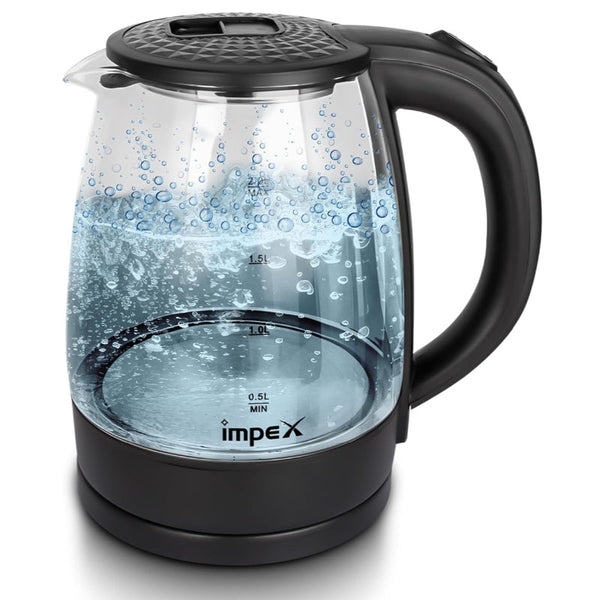 Impex Electric Kettle 1.8 Litre 1500 W Glass IMSTMR1805 - Salman Stores