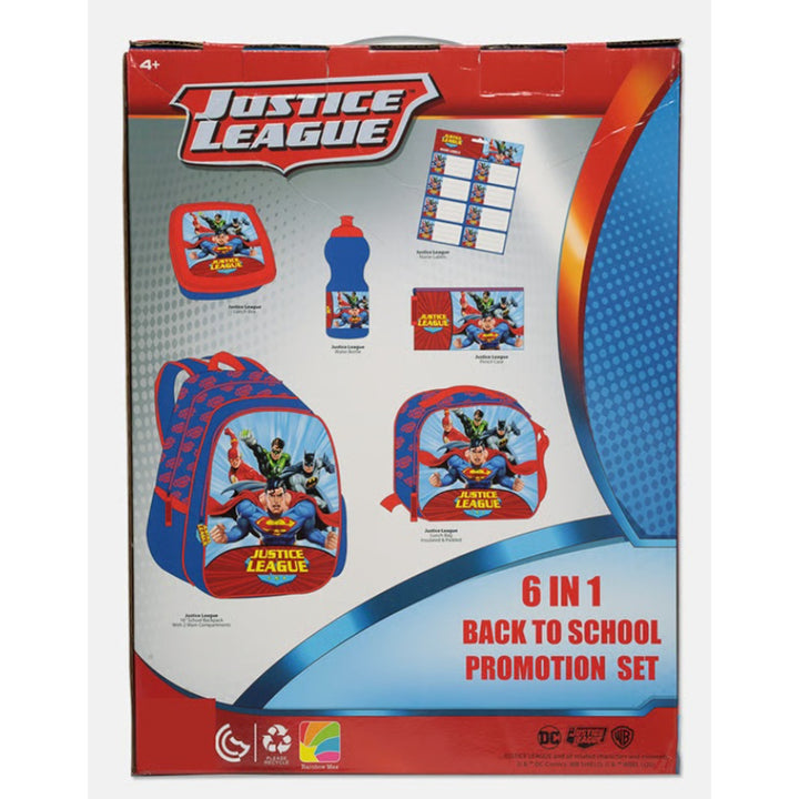 Justice League 7 in 1 Trolley Set - 16" Trolley JLPR22-2 - Salman Stores