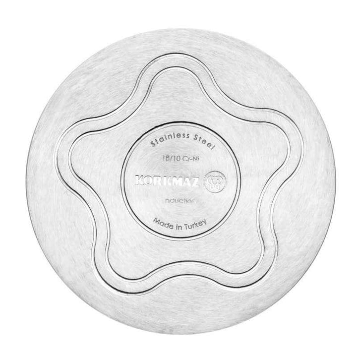 Korkmaz Casserole Stainless Steel Alfa 30cm/ 11 Liter