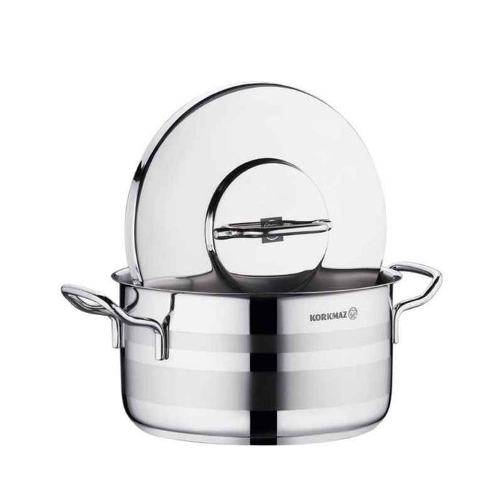 Korkmaz Casserole Stainless Steel Astra2 18cm/ 2.6 Liter