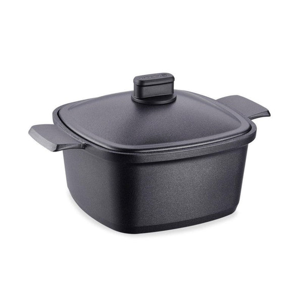 Korkmaz Casserole Casterra Square Granite 24cm/ 4.6 Liter - Salman Stores