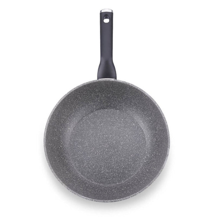 Korkmaz Wok Pan Palma Granite 28cm KOR3915 - Salman Stores
