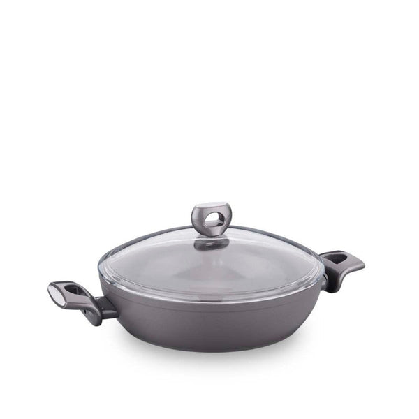 Korkmaz Ceramic Low Casserole Nora 24cm KOR3933 - Salman Stores