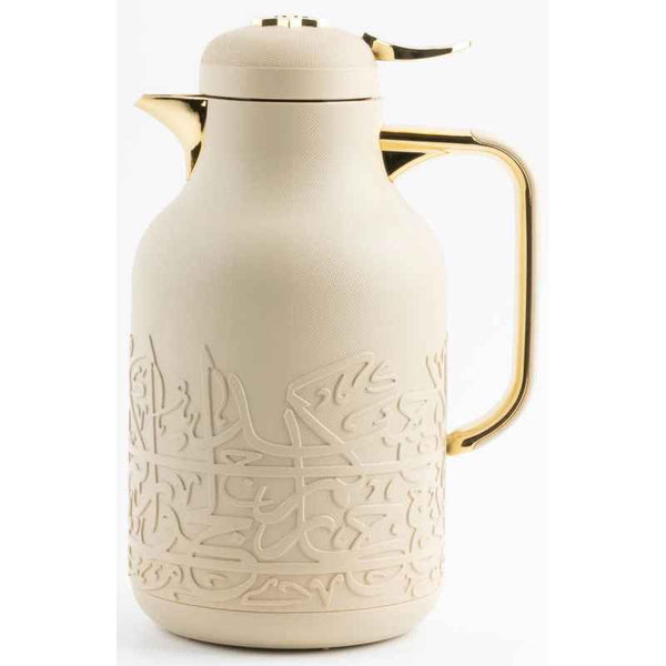 Otantik Vacuum Flask for Tea and Coffee from Jiwar Ivory 1.0 Liter KP1074