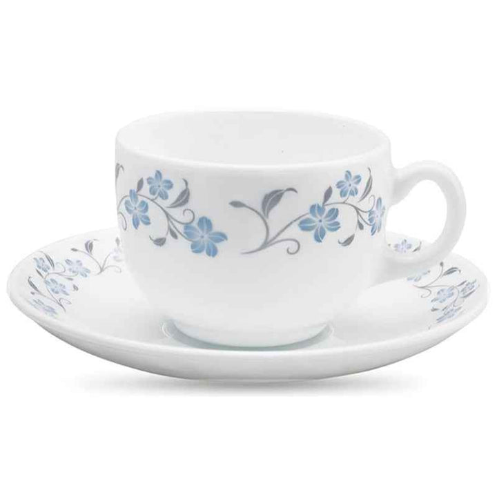 La Opala Cup & Saucer Set Iris Grace Blue LAIVCS22ILGB