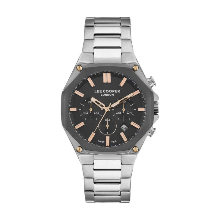 Lee Cooper Men Silver Stainless Steel Analog Watch LC07319360 - Salman Stores
