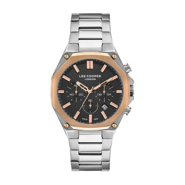 Lee Cooper Men Silver Stainless Steel Analog Watch LC07319550 - Salman Stores