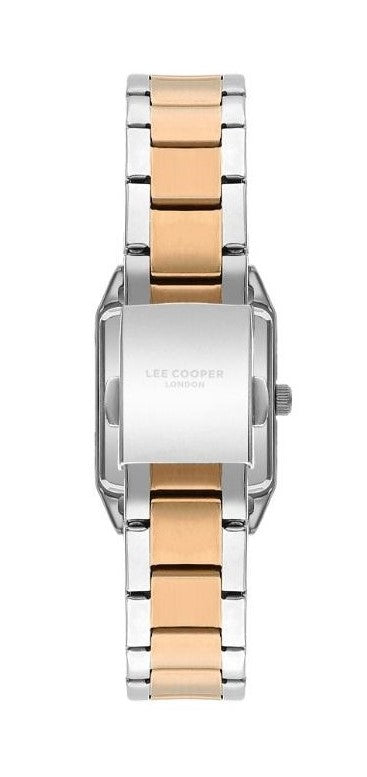 Lee Cooper Women Silver & Rose Gold Stainless Steel Analog Watch LC07924470 - Salman Stores