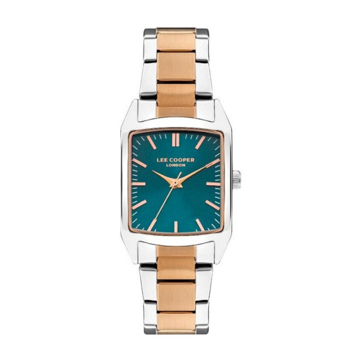 Lee Cooper Women Silver & Rose Gold Stainless Steel Analog Watch LC07924470 - Salman Stores