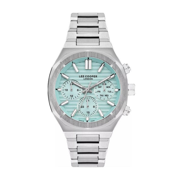 Lee Cooper Men Silver Stainless Steel Analog Watch LC07959300 - Salman Stores