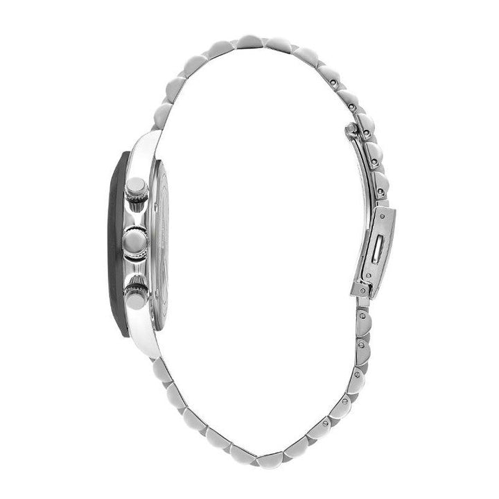 Lee Cooper Men Silver Stainless Steel Analog Watch LC07963300 - Salman Stores