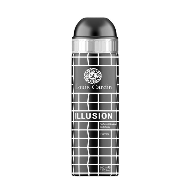 Louis Cardin Illusion Deo Spray 200ML - Salman Stores