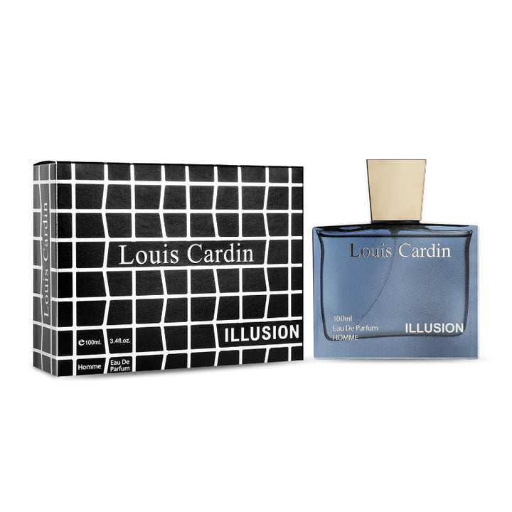 Louis Cardin Illusion Value Pack 100ML EDP + 200ML Deo Set - Salman Stores