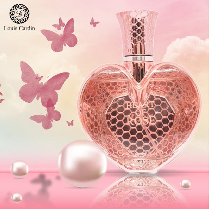 Louis Cardin Perfume Heart Of Rose Femme EDP 100ML - Salman Stores