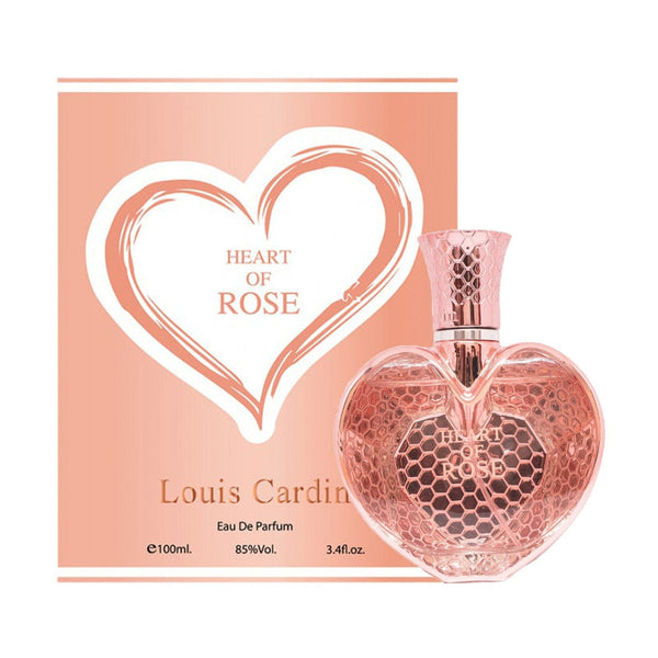 Louis Cardin Perfume Heart Of Rose Femme EDP 100ML - Salman Stores