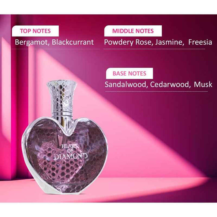 Louis Cardin Perfume Heart Of Diamond Femme EDP 100 ml LC202613