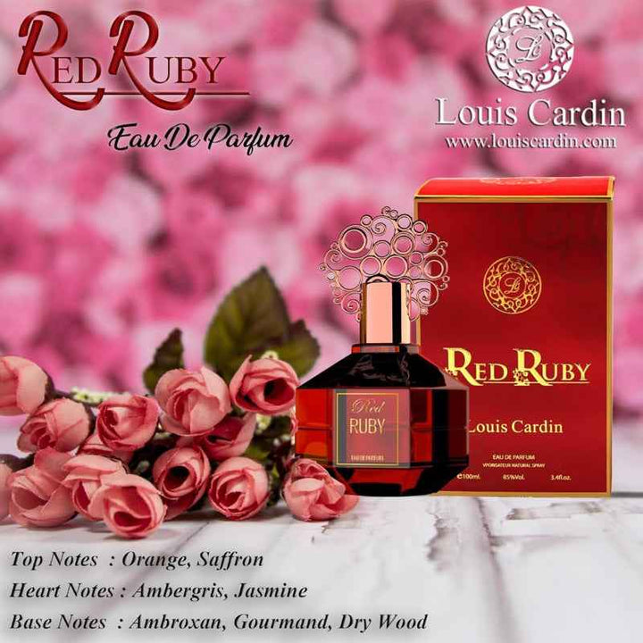 Louis Cardin Red Ruby Femme EDP 100 ml LC205221
