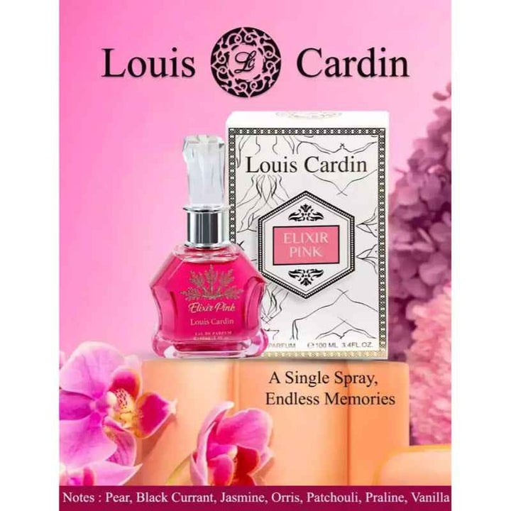 Louis Cardin Elixir Pink for Women EDP 100 ml LC205270
