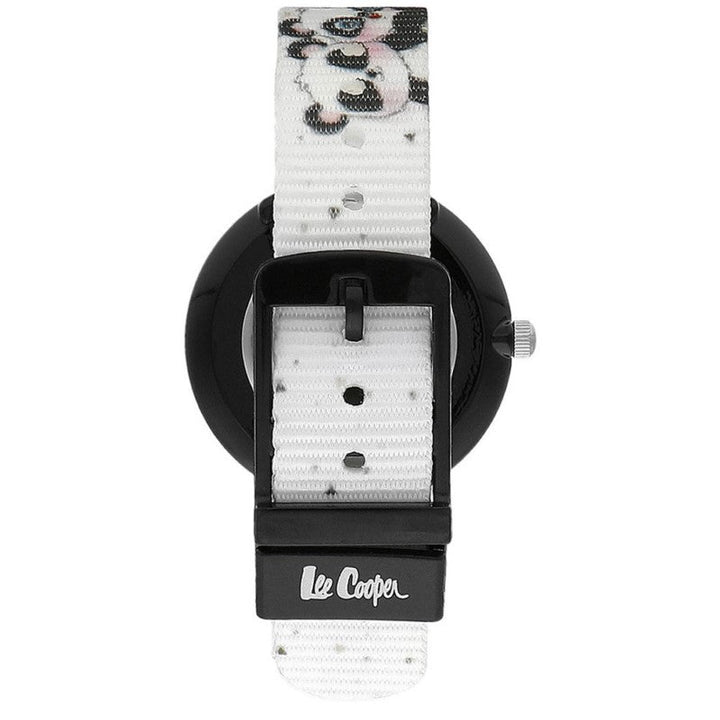 Lee Cooper Boys Black & Print Textile Analog Watch - Salman Stores