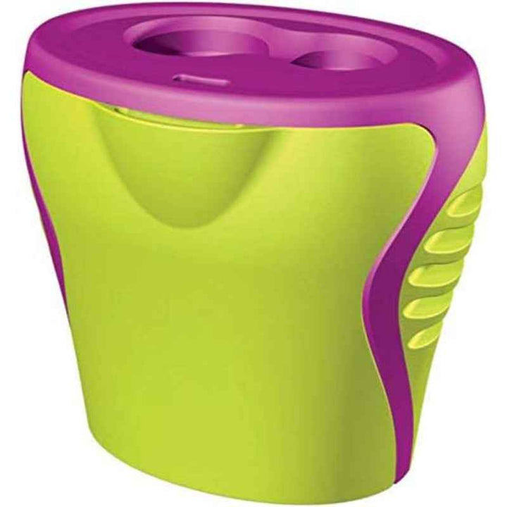 Maped Boogy 2 Hole Canister Pencil Sharpener Box of 24 in Assorted Colours MD-062211