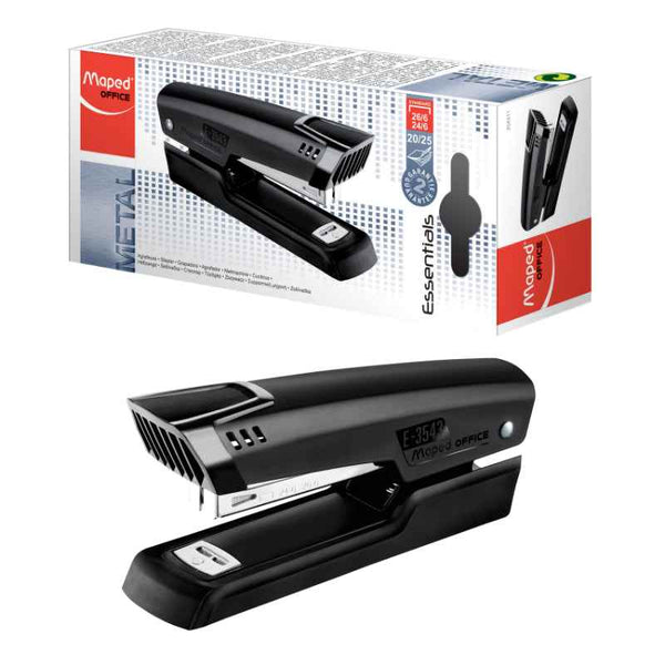 Maped Stapler 26/6 Half Strip Essential BX 25 Sheets MD-354311