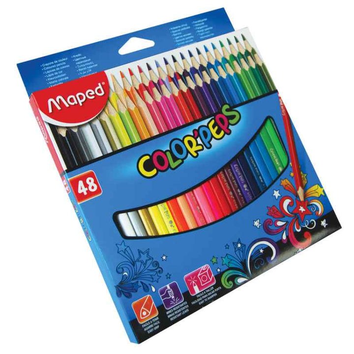 Maped Color Peps Pencils Set of 48 Colors MD-832048