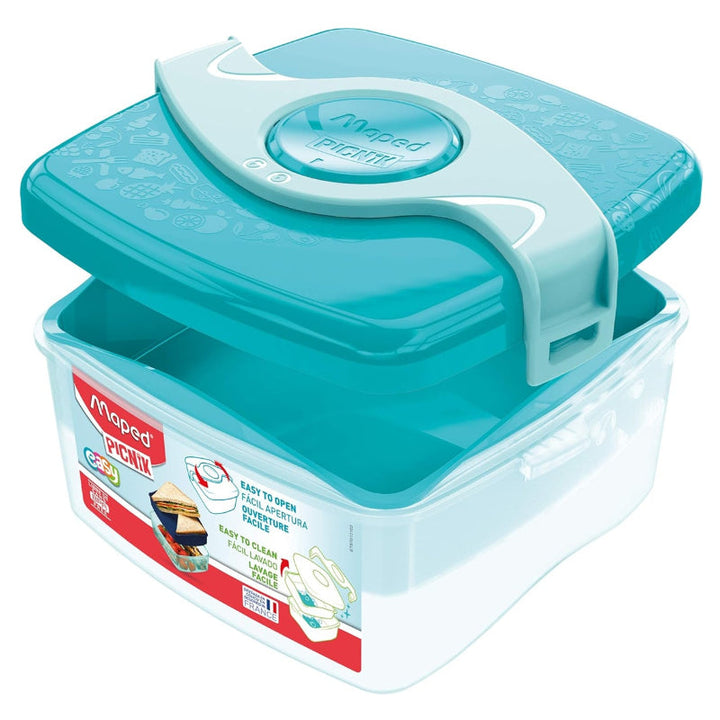 Maped Picnik Origins Lunch Box Turquoise MD-870102 - Salman Stores