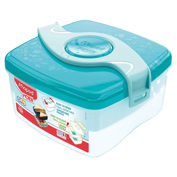 Maped Picnik Origins Lunch Box Turquoise MD-870102 - Salman Stores