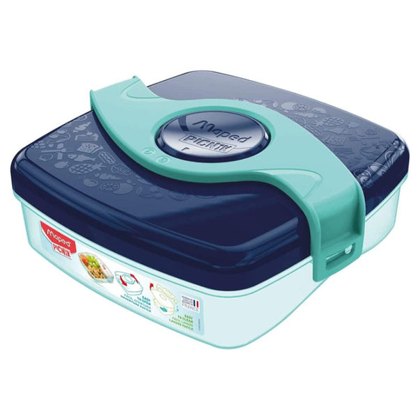 Maped Picnik Origins Kids Snack Box Blue Green MD-870304 - Salman Stores