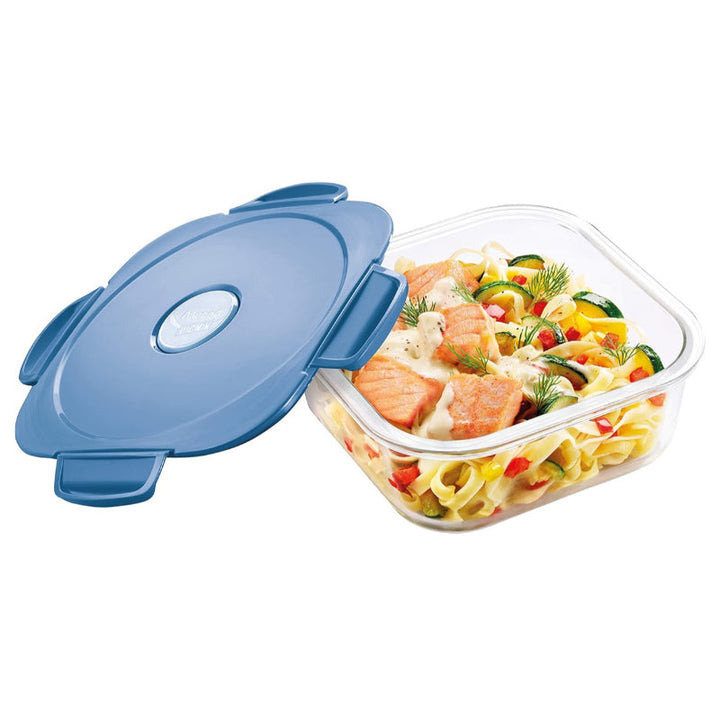 Maped Picnik Adult Lunch Box Glass Storm Blue MD-870503 - Salman Stores