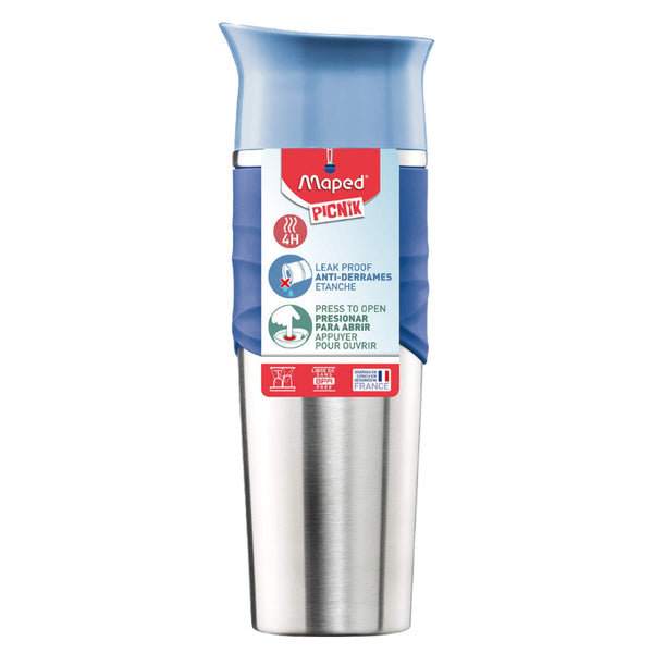 Maped Picnik Adult Travel Mug 330ml Storm Blue MD-871903 - Salman Stores