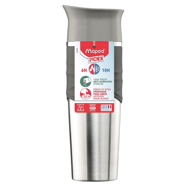 Maped Picnik Adult Travel Mug Grey MD-871905 - Salman Stores
