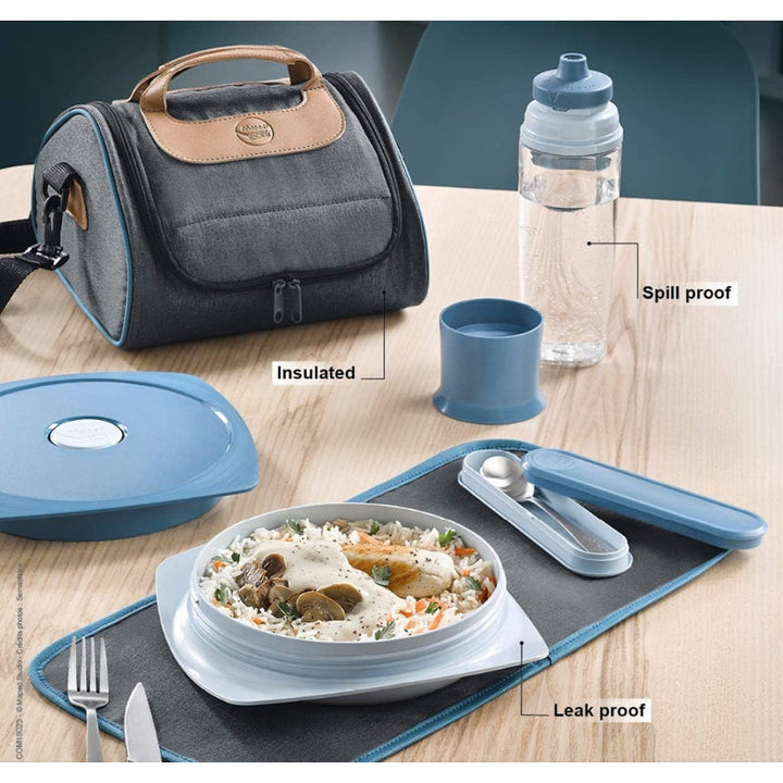 Maped Picnik Adult Lunch Bag Storm Blue MD-872203 - Salman Stores