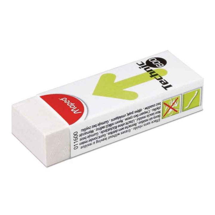 Maped Eraser Technic 600, Set of 12 MDP-VP-085