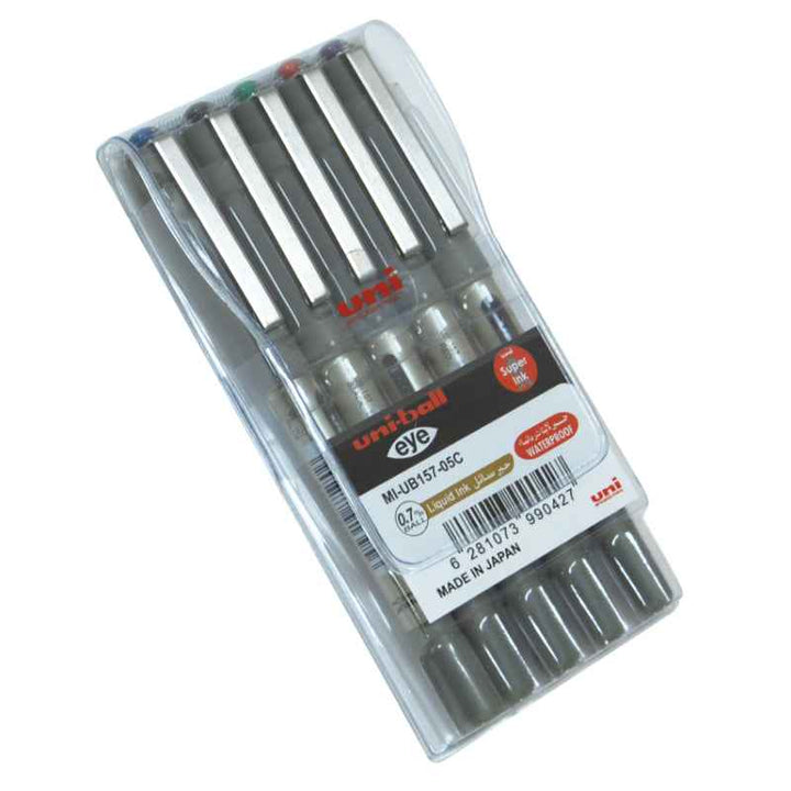 Mitsubishi Uni-Ball Eye Fine Pen Set of 5 MI-UB157-05C