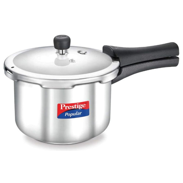 Prestige Popular Pressure Cooker Sleek Stainless Steel 3 Liter MPP20651 - Salman Stores