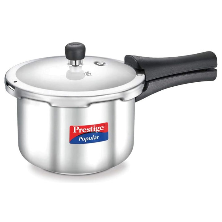 Prestige Popular Pressure Cooker Sleek Stainless Steel 3 Liter MPP20651 - Salman Stores