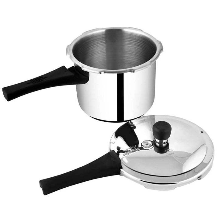Prestige Popular Pressure Cooker Sleek Stainless Steel 5 Liter MPP20652 - Salman Stores