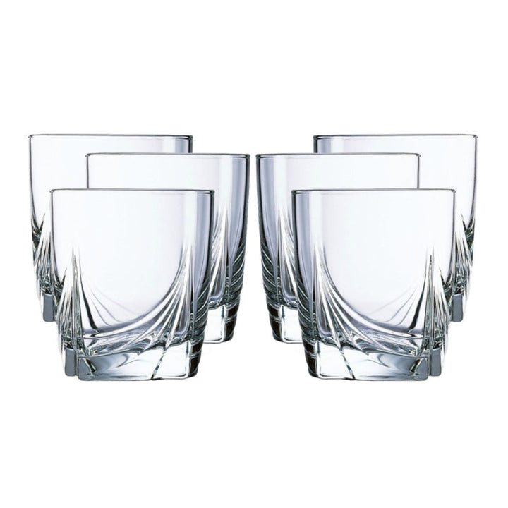 Luminarc Tumbler Ascot O/F  30 cl 6 pcs Set N0757 - Salman Stores