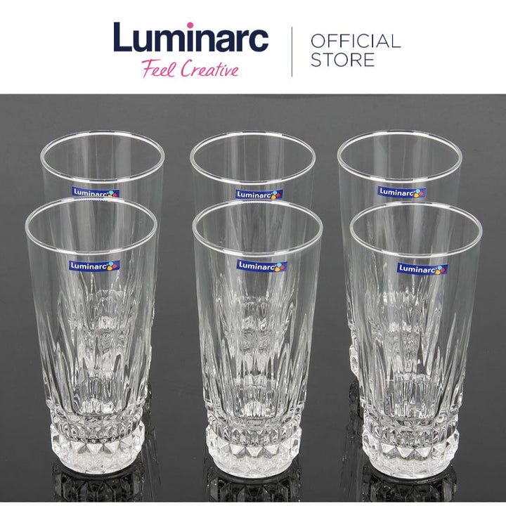 Luminarc Tumbler Imperator H/B  31Cl 6 pcs Set N1288 - Salman Stores