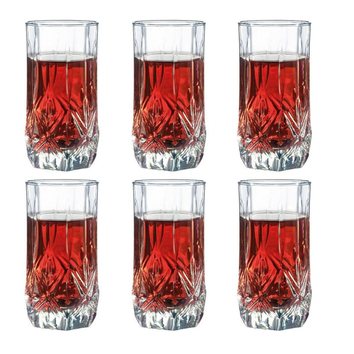 Luminarc Tumbler Brighton H/B 31 cl 6 pcs Set N1307 - Salman Stores