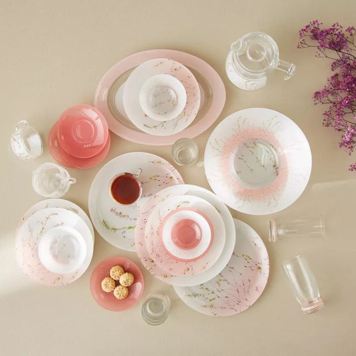 Luminarc Dinner Set Simply Trompette 46 Pieces Set N2142 - Salman Stores