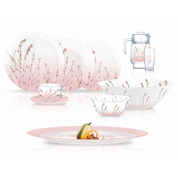 Luminarc Dinner Set Simply Trompette 46 Pieces Set N2142 - Salman Stores