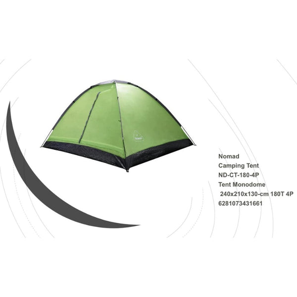 Nomad Tent Monodome 240x210x130cm 180T 4 Person ND-CT-180-4P - Salman Stores