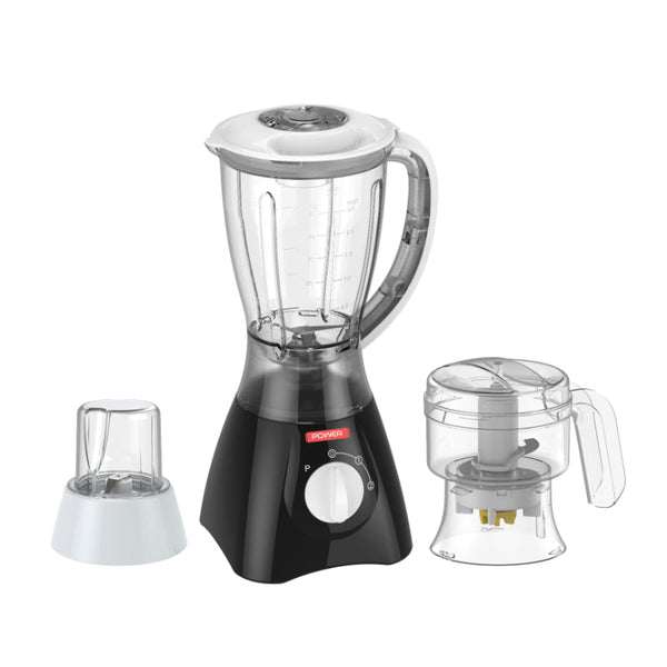 Power 3 in 1 Blender 1.5 Liter Plastic - Salman Stores