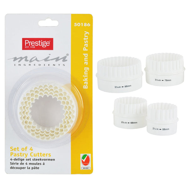 Prestige Pastry Cutters White PR50186 - Salman Stores