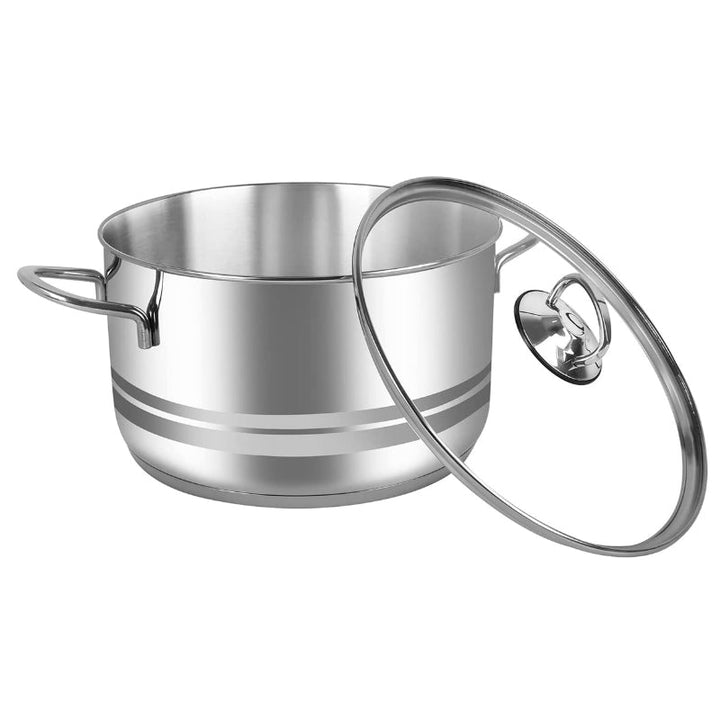 Prestige Infinity Casserole with Lid Stainless Steel 28 cm PR77379 - Salman Stores