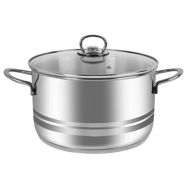 Prestige Infinity Casserole with Lid Stainless Steel 28 cm PR77379 - Salman Stores