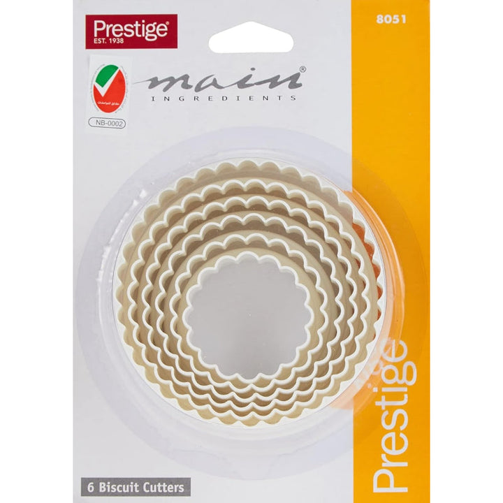 Prestige Round Shape Pastry Cutter 6 pcs Set PR8051 - Salman Stores
