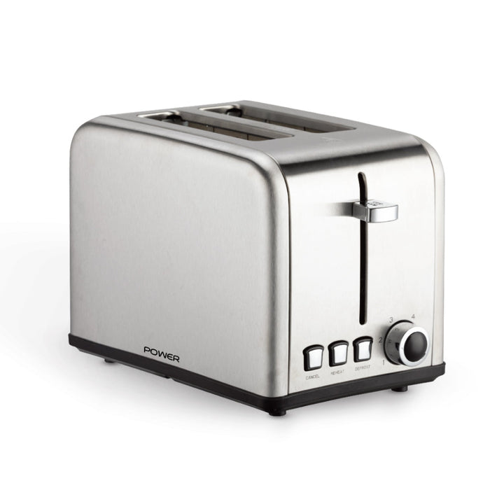 Power Toaster 2 Slices Silver PT6112S - Salman Stores